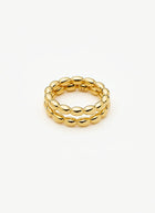 Molten Olive Stacking Ring
