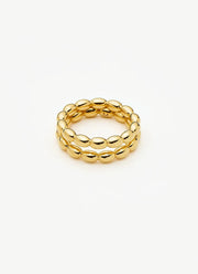 Molten Olive Stacking Ring