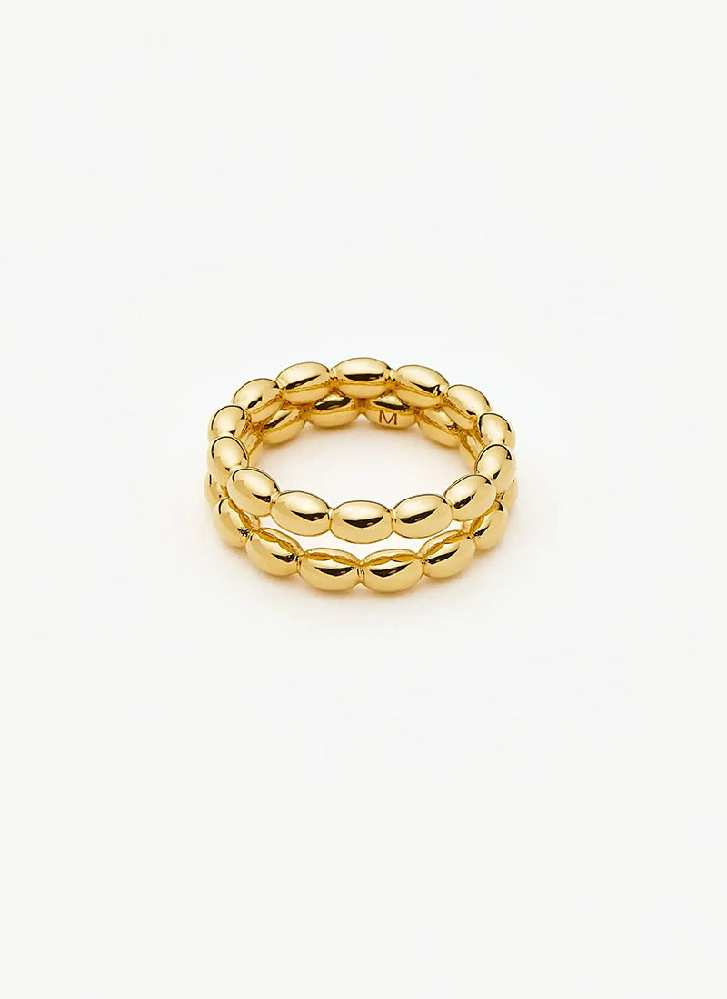 Molten Olive Stacking Ring