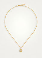 Molten Soft Square Pave Pendant Necklace