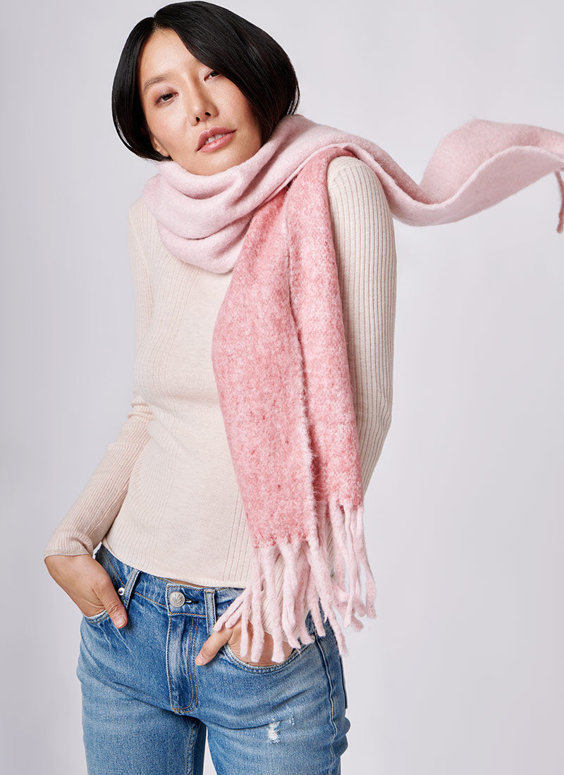 Moment by Moment Dual-Toned Scarf