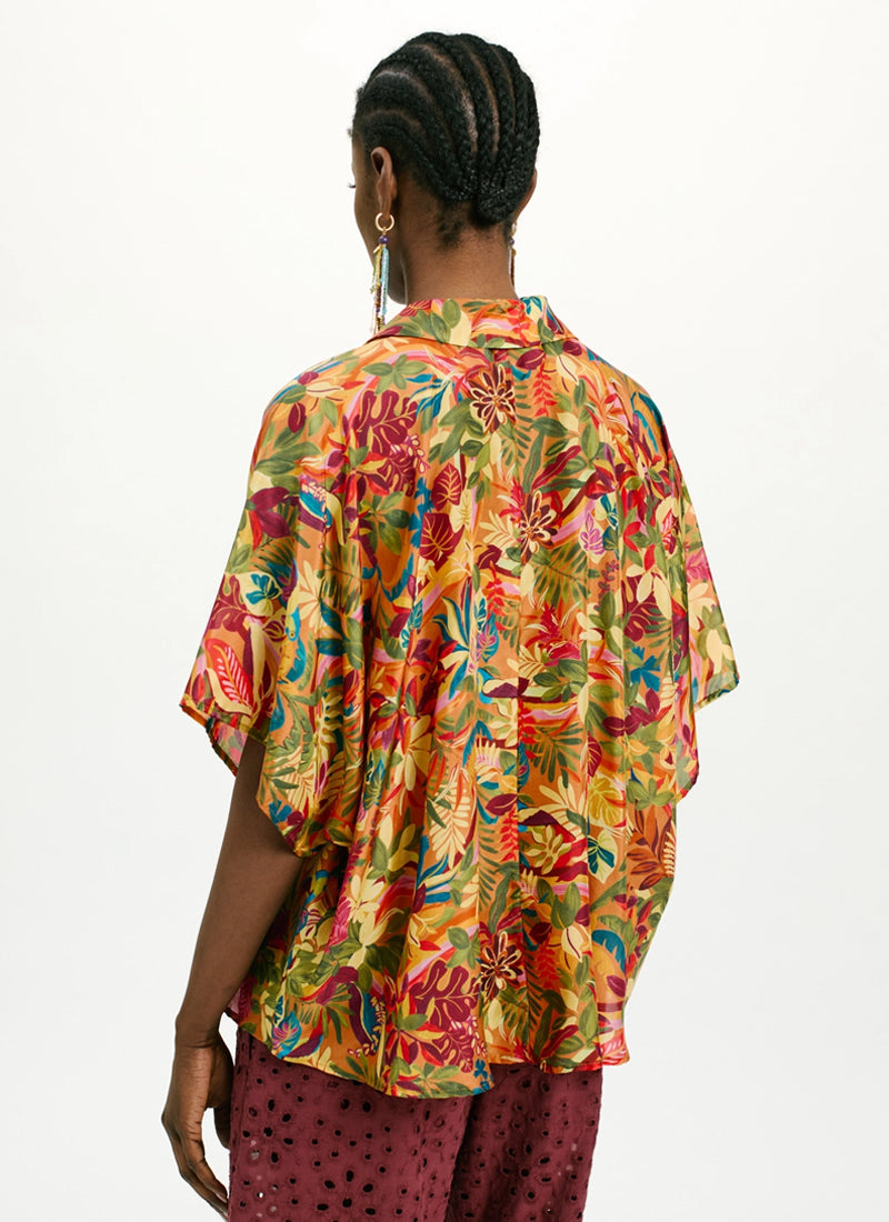 Momoni Brooklyn Printed Short Sleeve Shirt