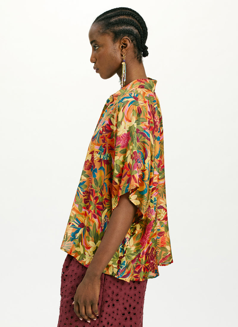 Momoni Brooklyn Printed Short Sleeve Shirt