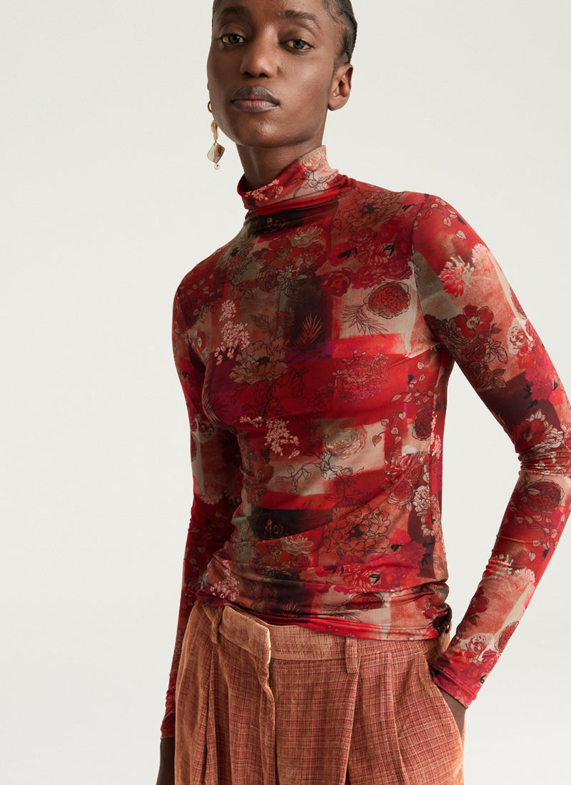 Momoni Ine Long Sleeve Top
