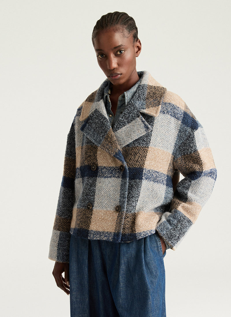 Momoni Kenpi Boucle Coat