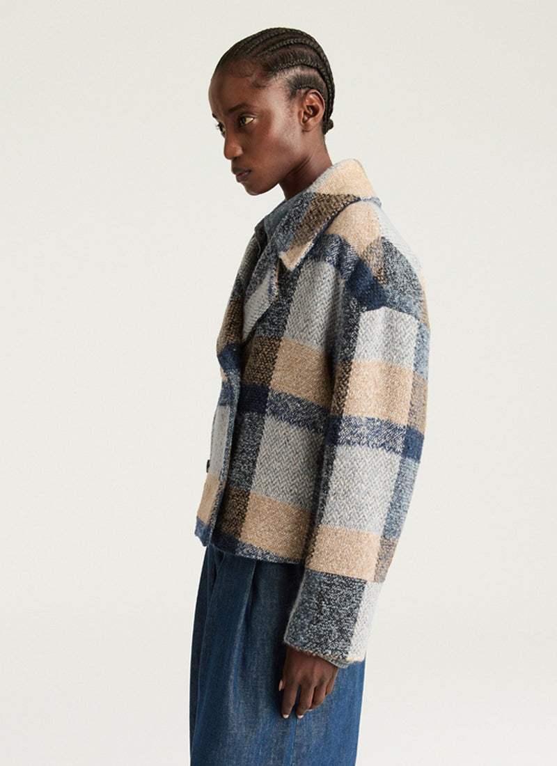 Momoni Kenpi Boucle Coat