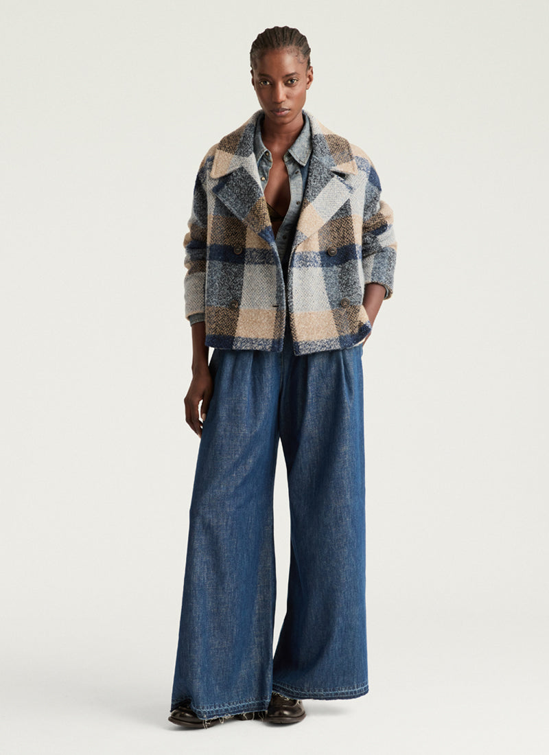 Momoni Kenpi Boucle Coat