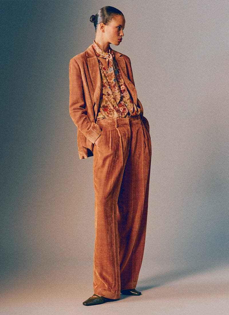 Momoni Mary Crepe Floral Shirt