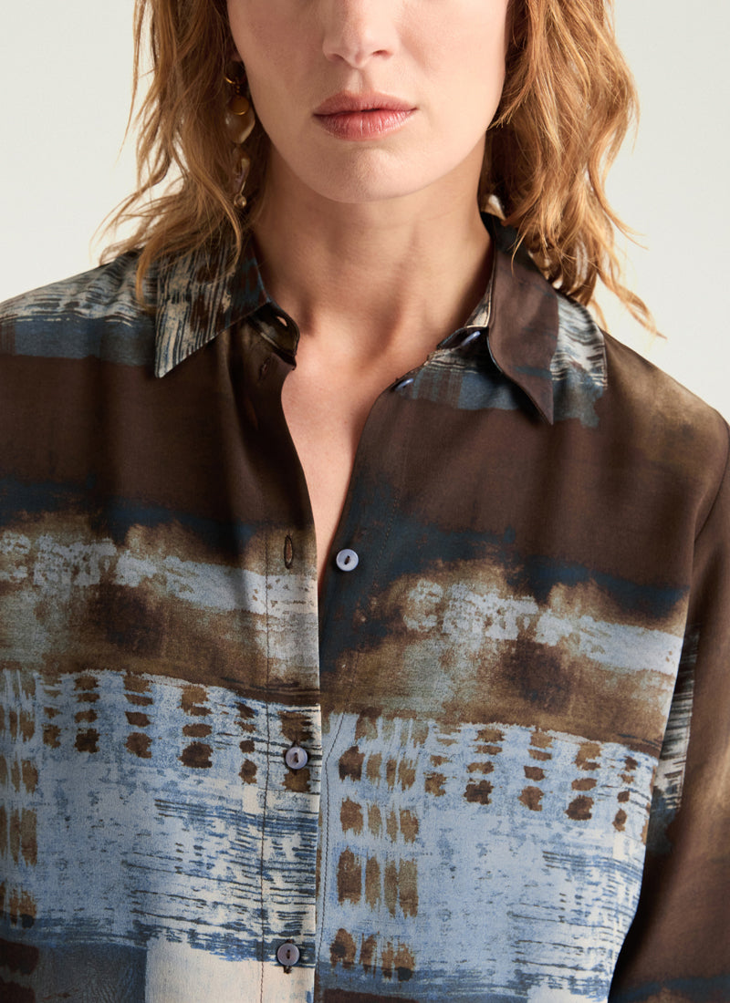 Momoni Meudon Crepe Shirt