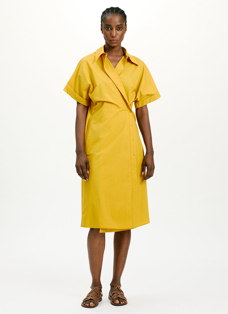 Momoni Para Assym Short Sleeve Dress
