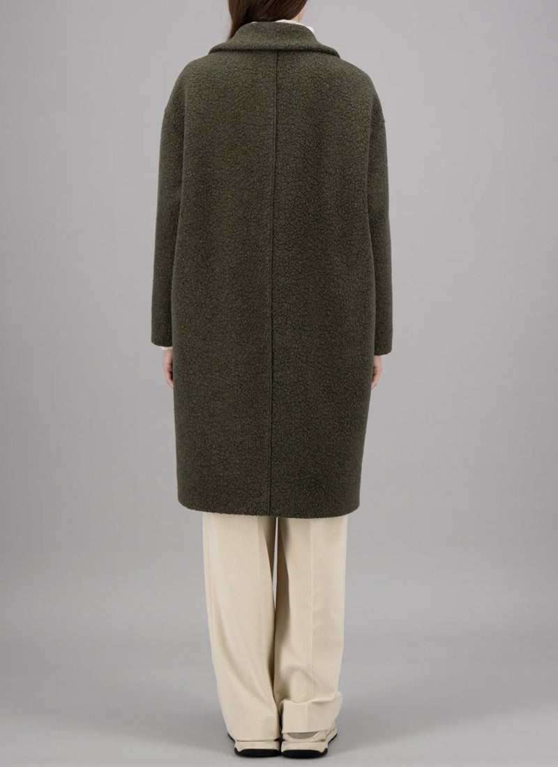 Harris Wharf Double-Breasted Bouclé Coat