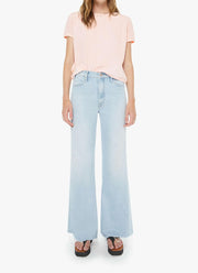 MOTHER The Hustler Roller Skimp Fray Jeans