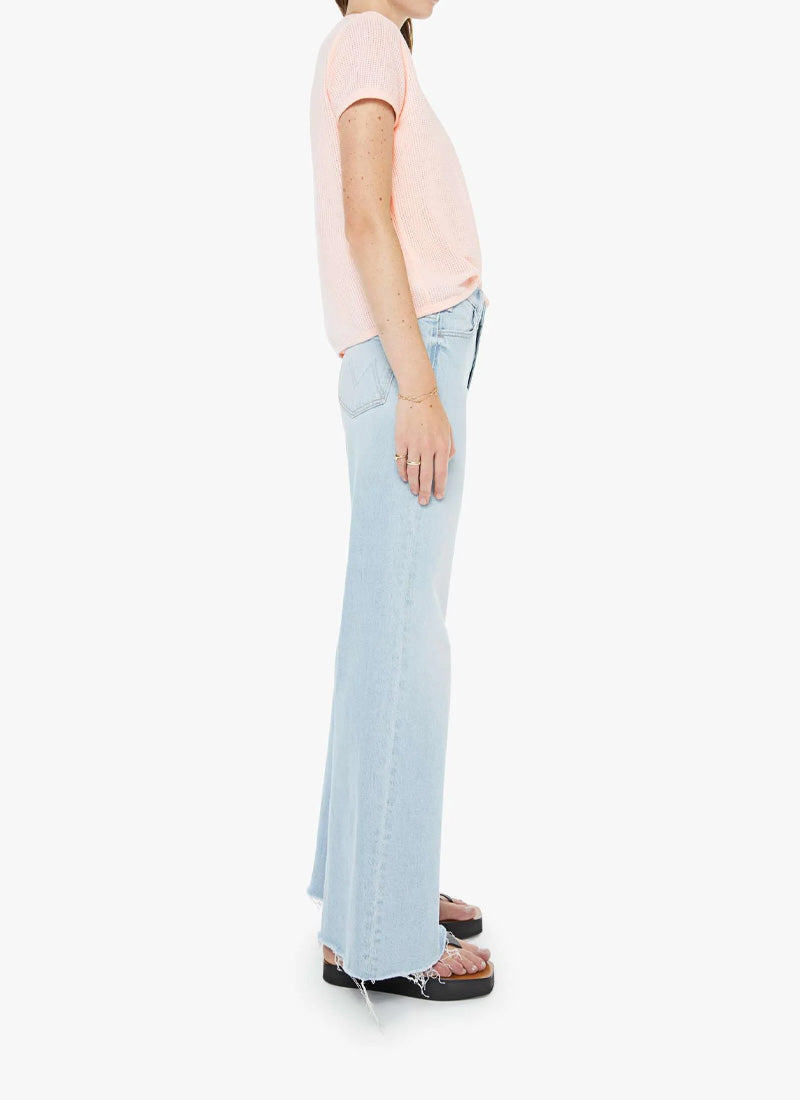 MOTHER The Hustler Roller Skimp Fray Jeans
