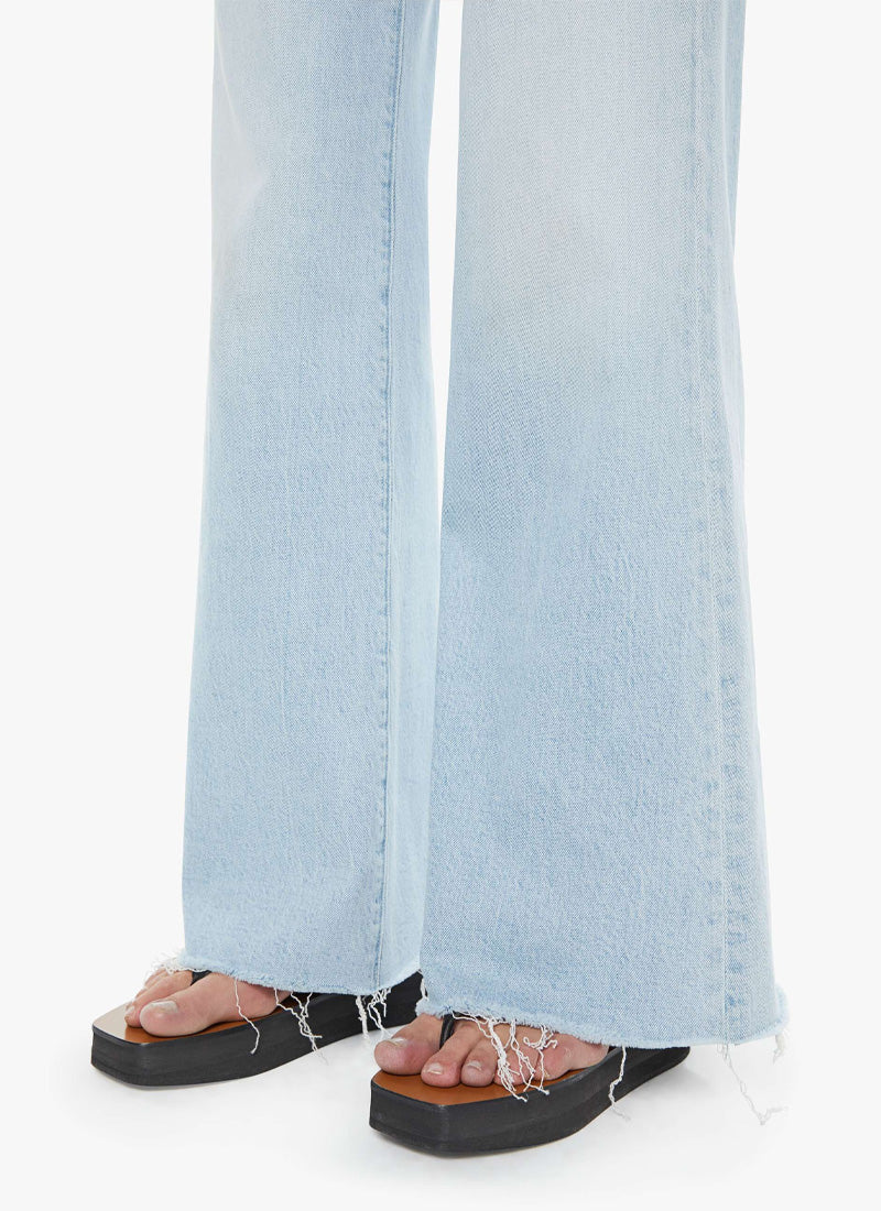 MOTHER The Hustler Roller Skimp Fray Jeans