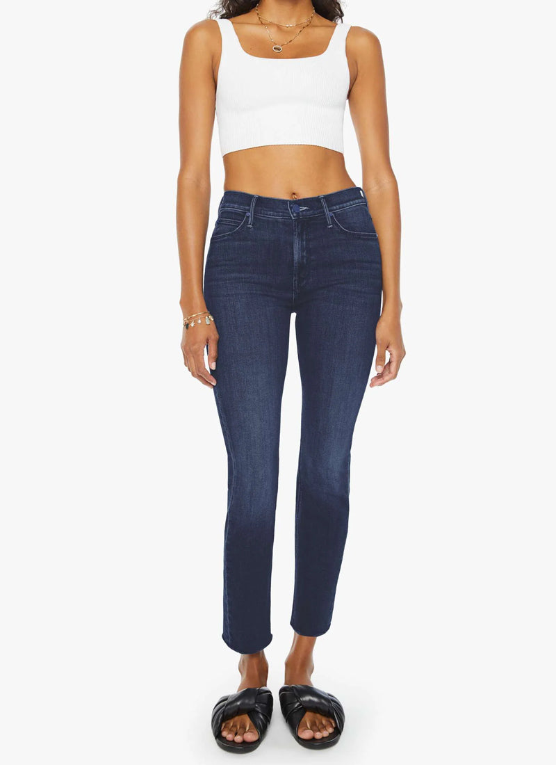 MOTHER The Mid-Rise Dazzler Ankle Jeans