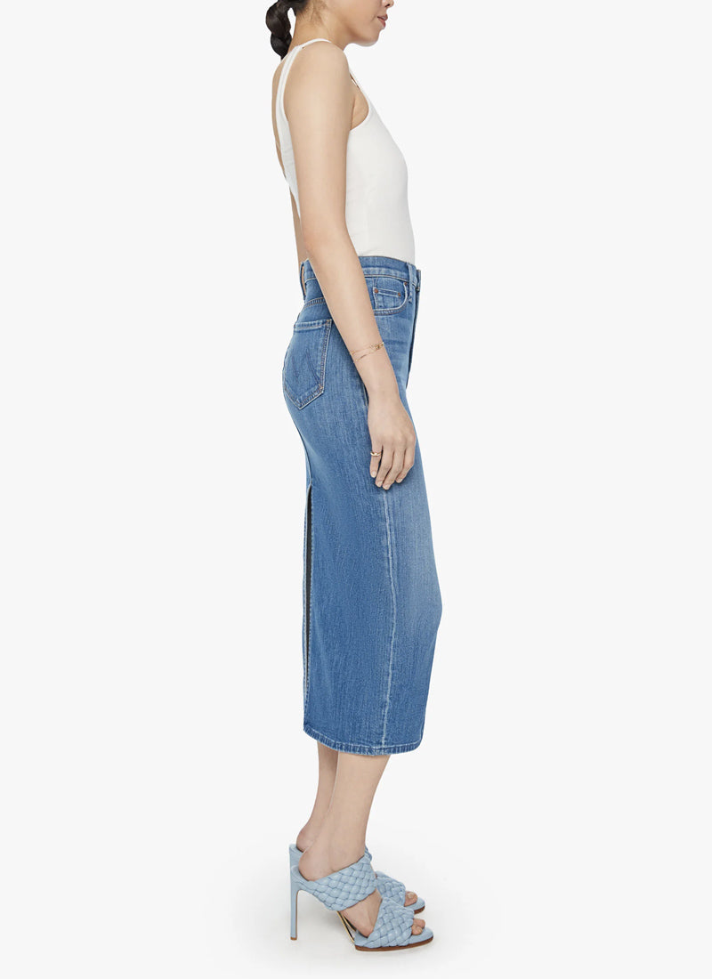 Mother The Pencil Pusher Denim Skirt