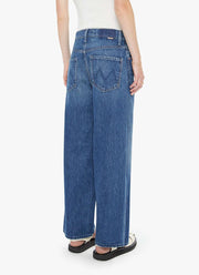 MOTHER The Delinquent Button Ankle Wide Leg Jeans