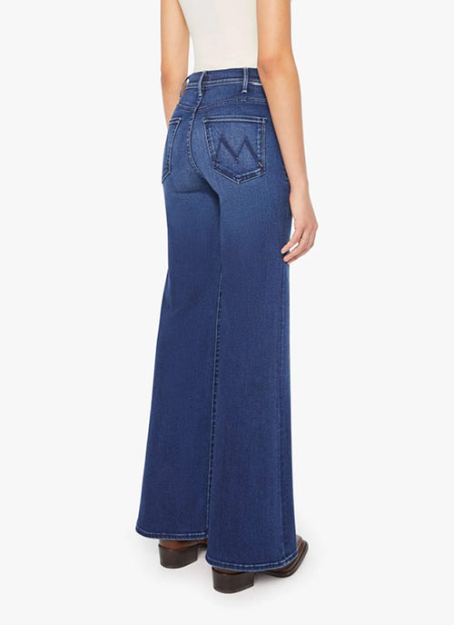 MOTHER The Hustler Roller Sneak Wide Leg Jeans