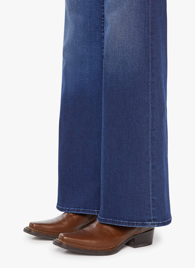 MOTHER The Hustler Roller Sneak Wide Leg Jeans