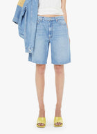 MOTHER The Undercover Denim Bermuda Shorts