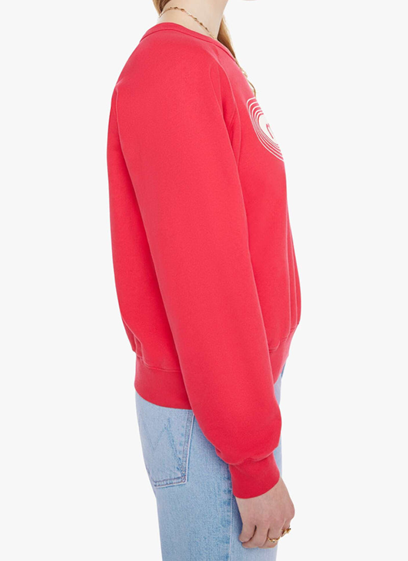  Concert Cotton Crewneck Sweatshirt by MOTHER at Andrews 