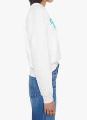 MOTHER The Concert Cotton Crewneck Sweatshirt