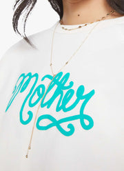 MOTHER The Concert Cotton Crewneck Sweatshirt