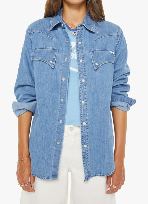 Gallop Exes Denim Shirt by MOTHER