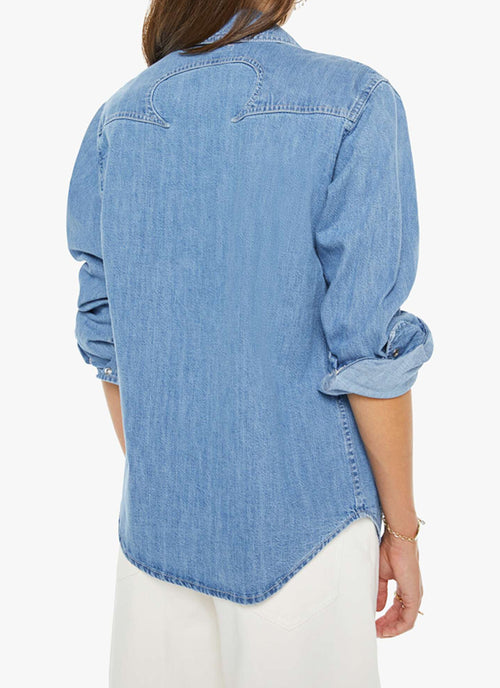 Gallop Exes Denim Shirt by MOTHER
