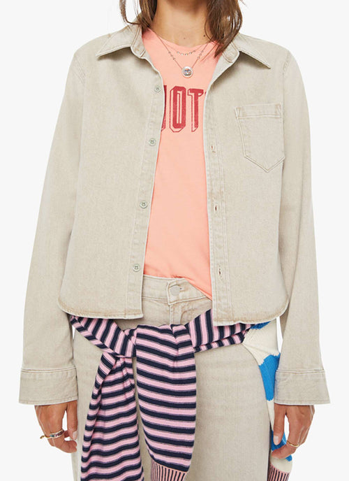  Honor Roll Denim Jacket by MOTHER at Andrews 