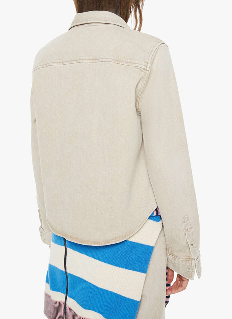  Honor Roll Denim Jacket by MOTHER at Andrews 