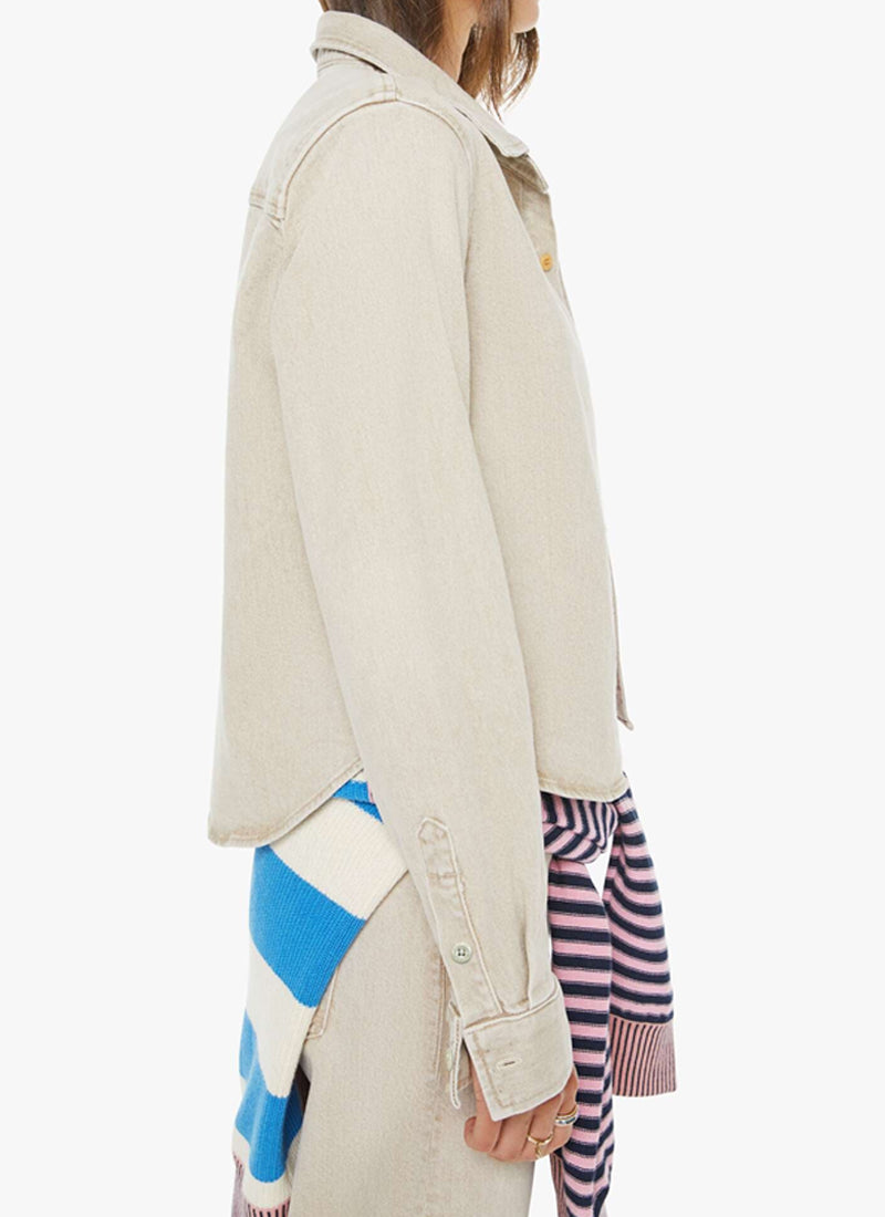  Honor Roll Denim Jacket by MOTHER at Andrews 