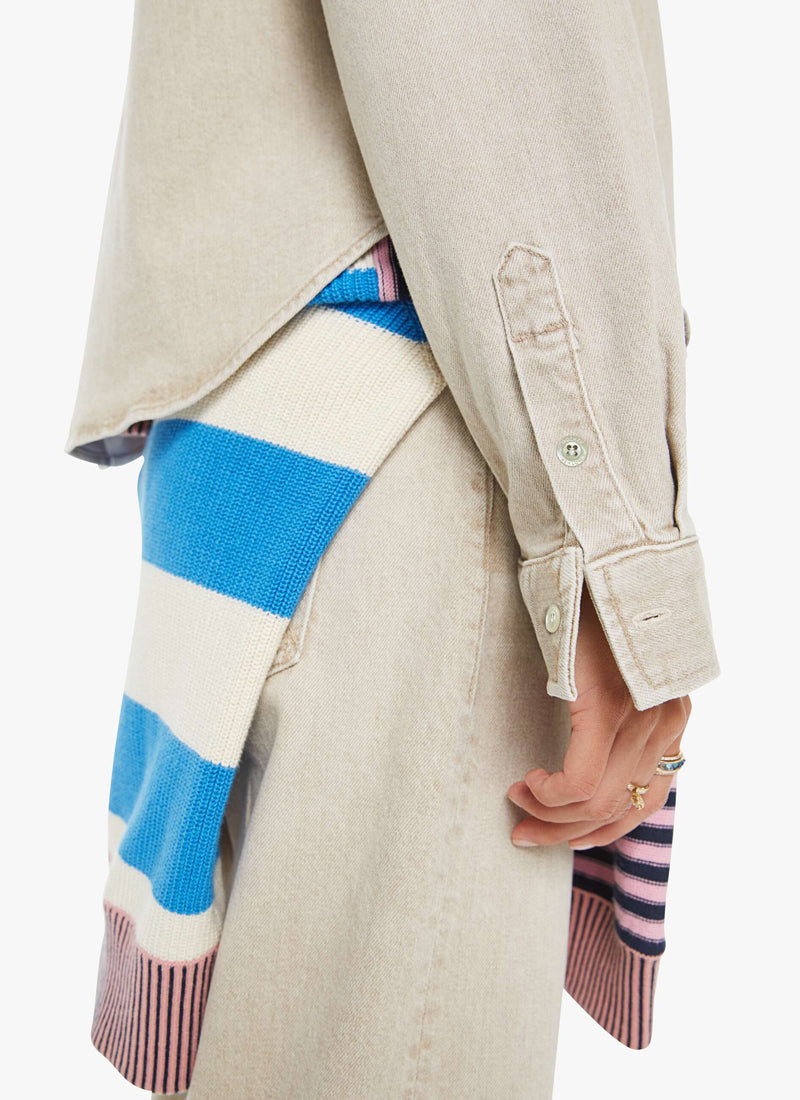  Honor Roll Denim Jacket by MOTHER at Andrews 