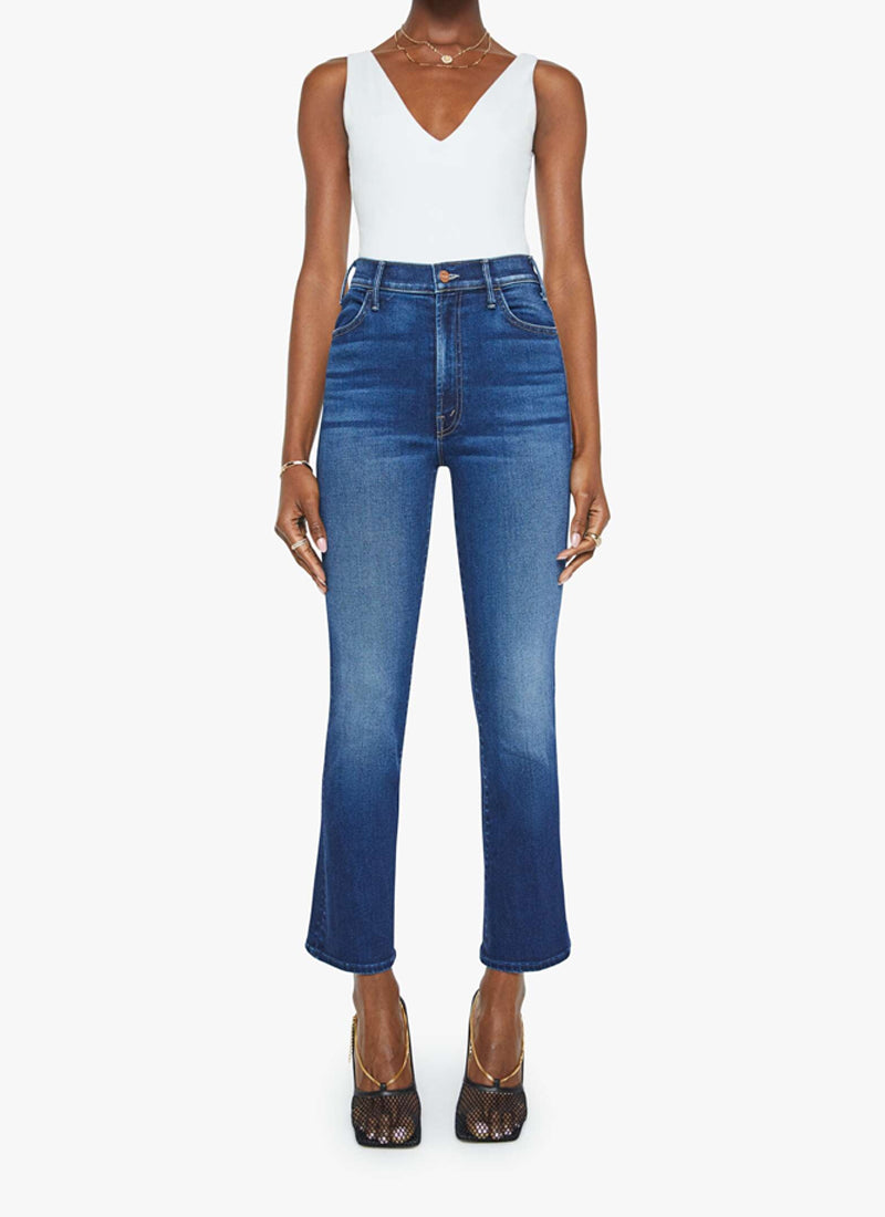 MOTHER The Hustler Ankle Flared Jeans