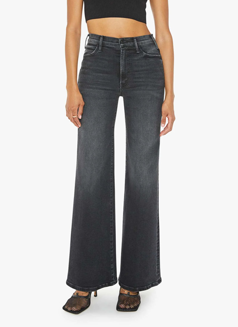 MOTHER The Hustler Roller Sneak Wide Leg Jeans