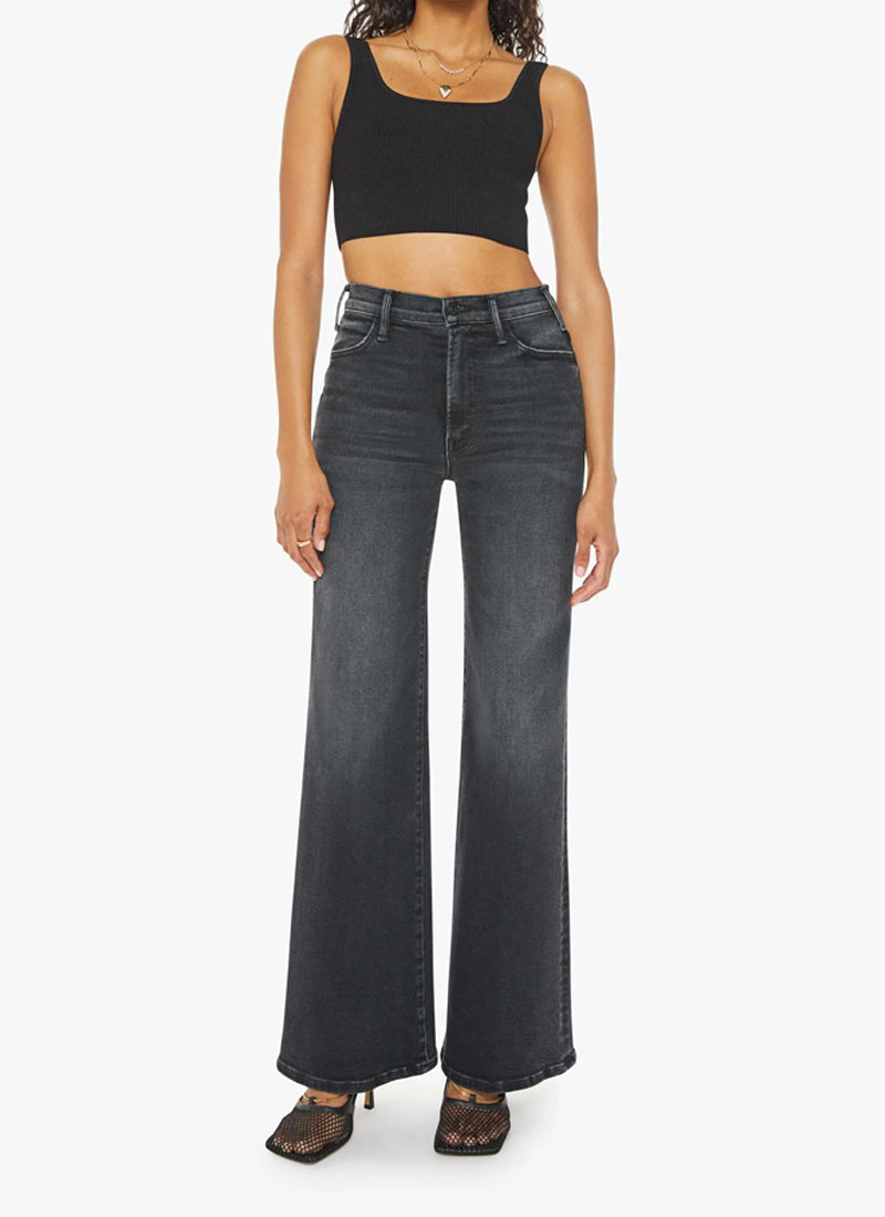 MOTHER The Hustler Roller Sneak Wide Leg Jeans