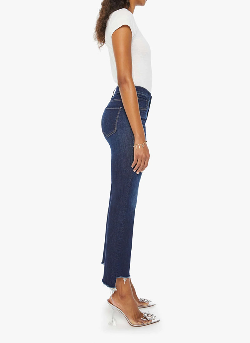 MOTHER The Insider Crop Step Fray Jeans