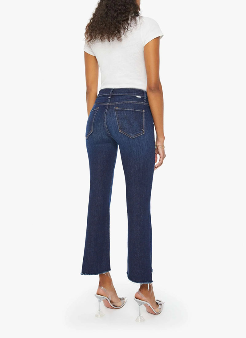 MOTHER The Insider Crop Step Fray Jeans