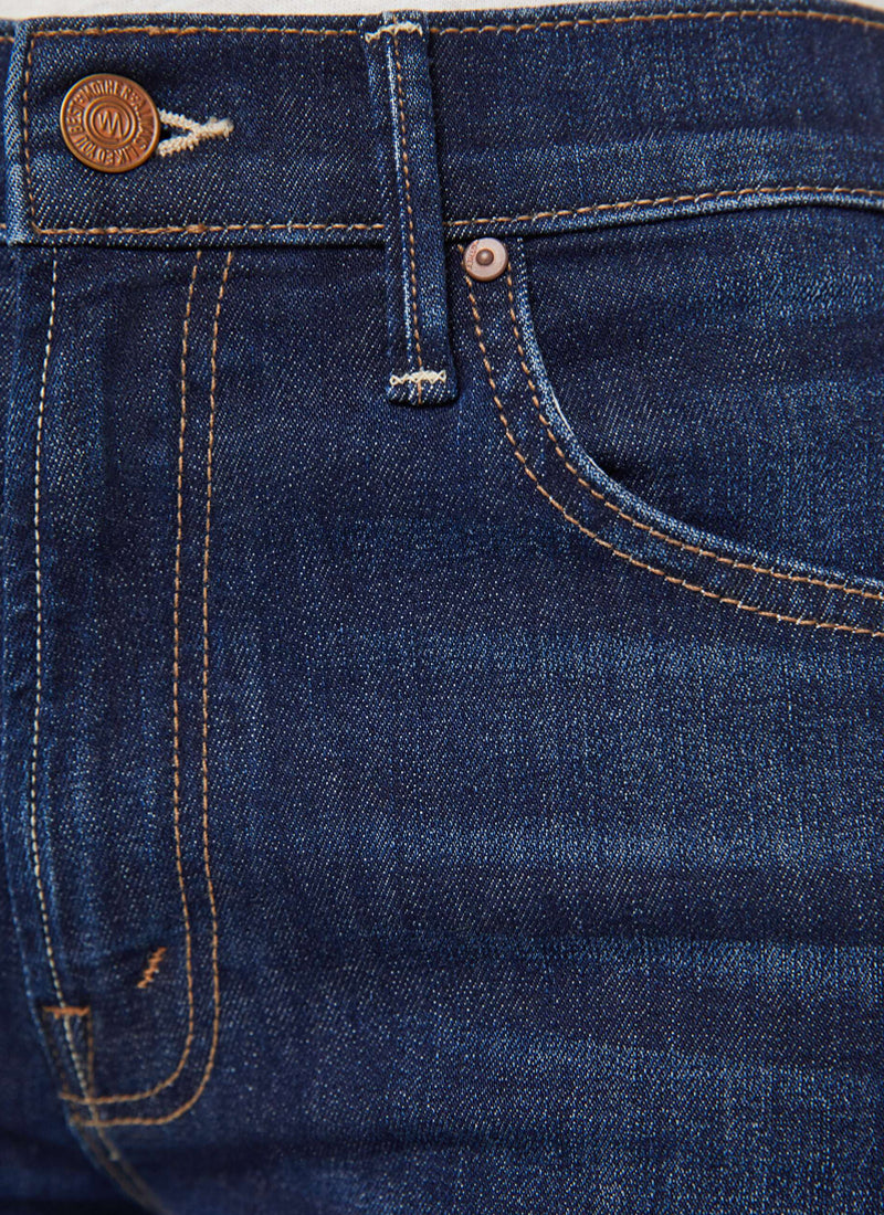 MOTHER The Insider Crop Step Fray Jeans