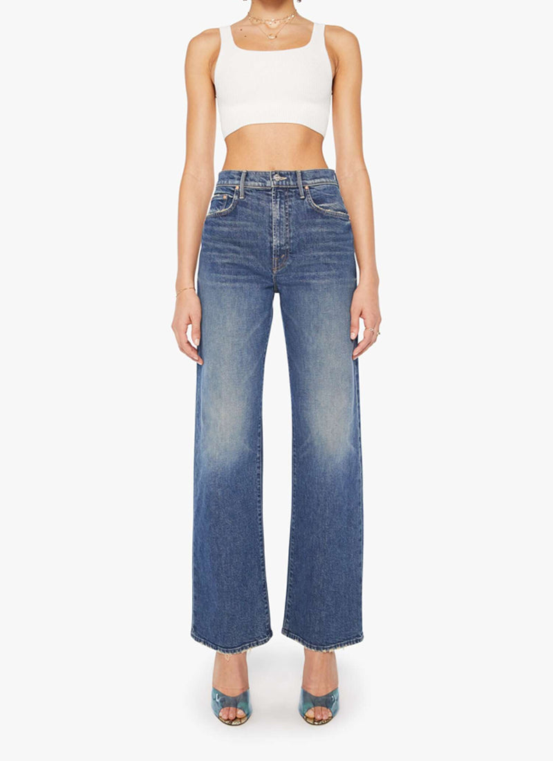 MOTHER The Lasso Sneak Wide Leg Jeans