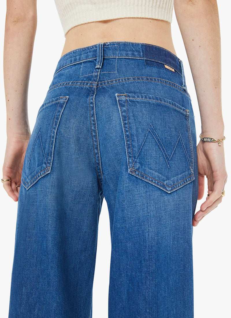Mid Rise Maven Skimp Wide Leg Jeans by MOTHER at Andrews