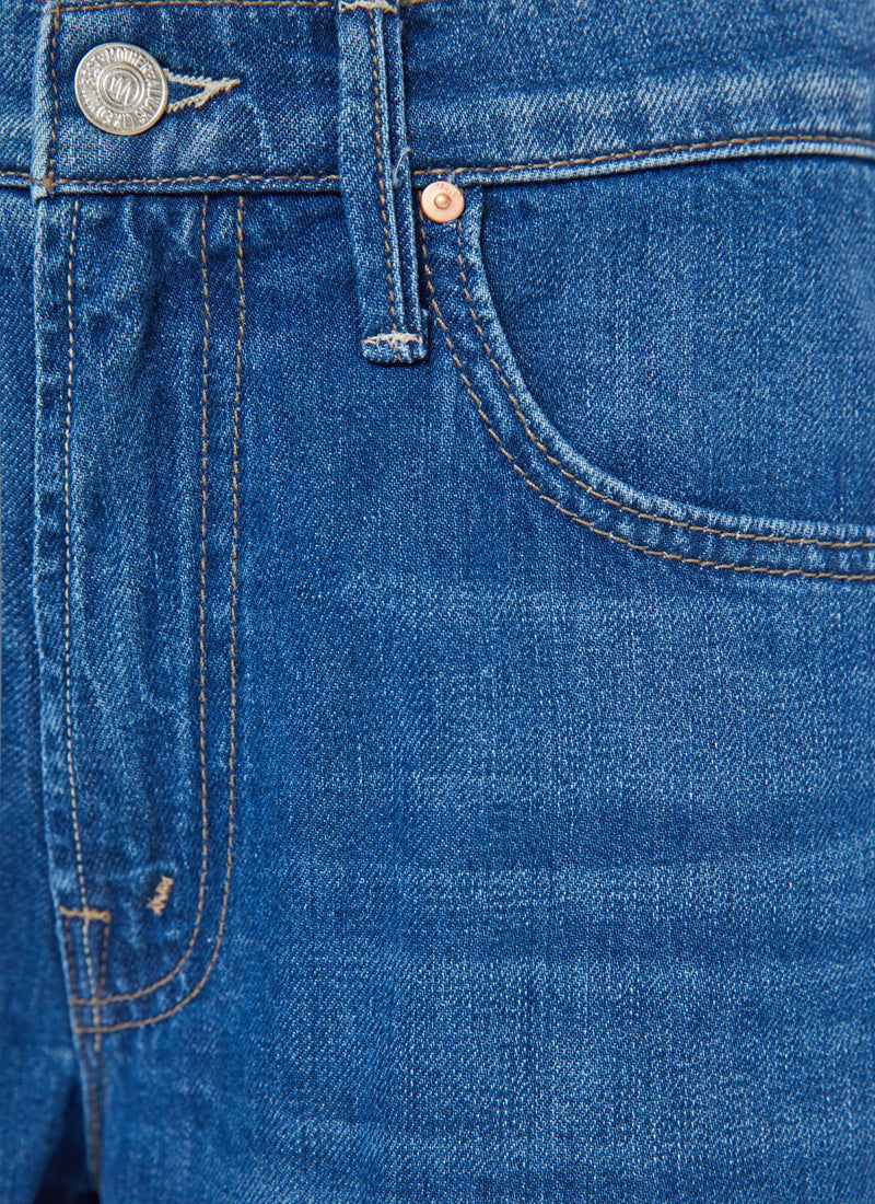 Mid Rise Maven Skimp Wide Leg Jeans by MOTHER at Andrews