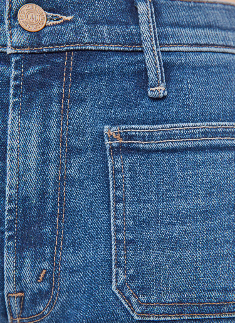 Patch Pocket Maven Wide Leg Jeans by MOTHER at Andrews