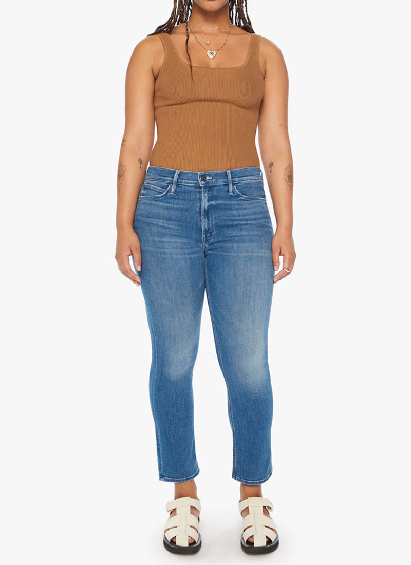 MOTHER The Mid Rise Dazzler Ankle Jeans