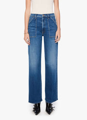 The Patch Maven Sneak Wide Leg Jeans