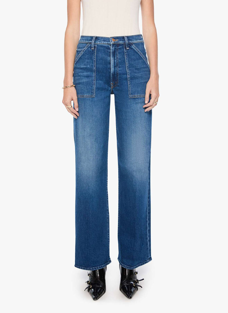 The Patch Maven Sneak Wide Leg Jeans