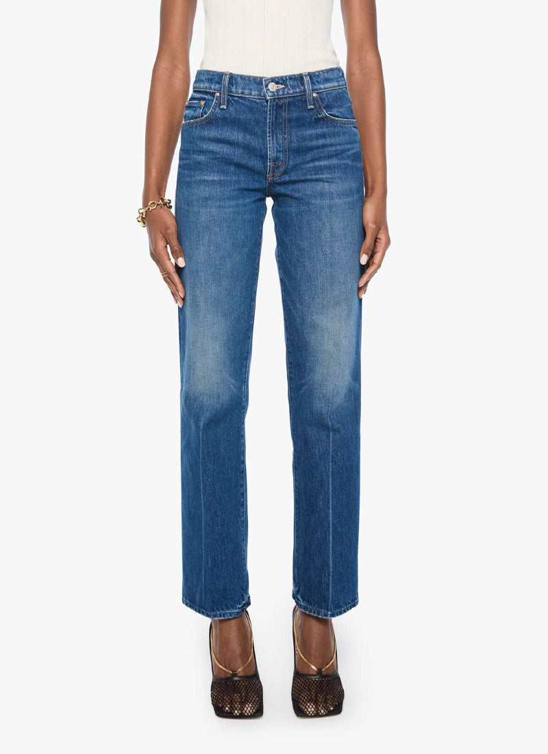 Mid Rise Rambler Skimp Jeans by MOTHER