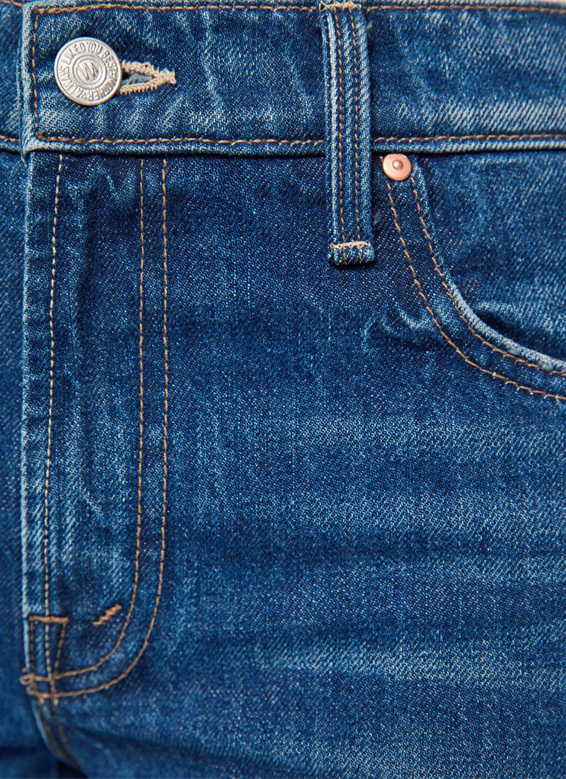 Mid Rise Rambler Skimp Jeans by MOTHER