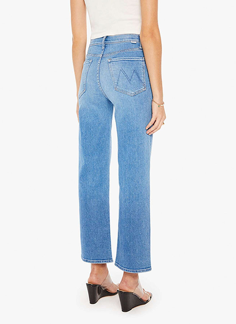 MOTHER The Mid Rise Zip Rambler Ankle Jeans