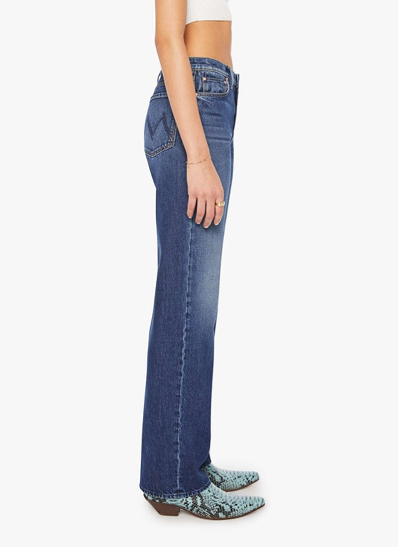 MOTHER The Rambler Zip Heel Straight Leg Jeans